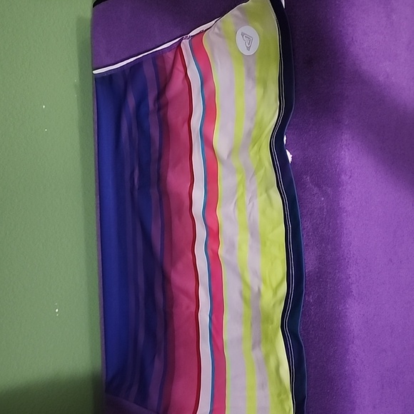 VEUC Wms Sz M Roxy Gradient Stripe Performance Running Sports Tank - Picture 4 of 12